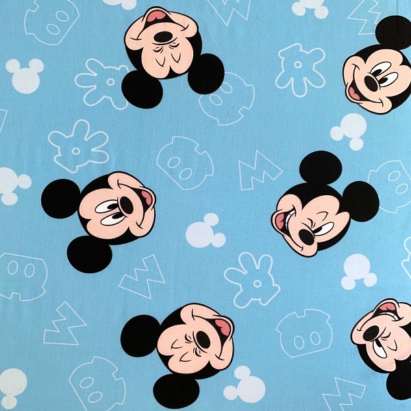 Disney Mickey  fitted sheet 90x200 cm