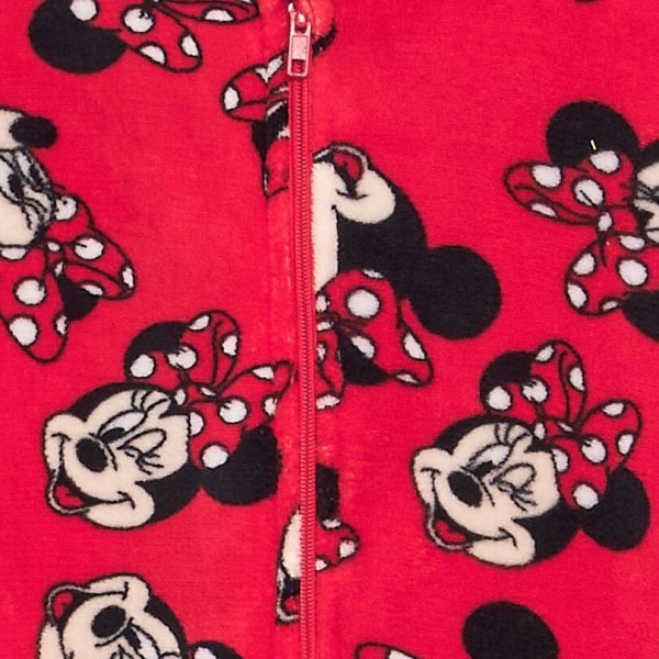 Disney Minnie  Red childrens long pajamas, overall 3-8 years