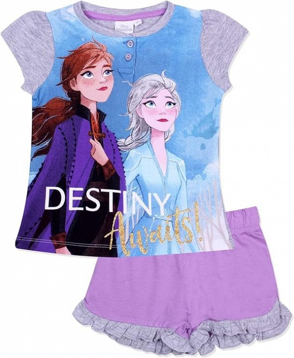 Disney Frozen childrens short pajamas in gift box 3-8 years