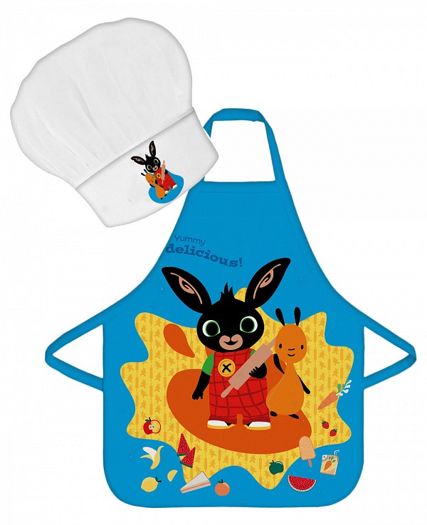 Bing Yummy childrens apron 2-piece set