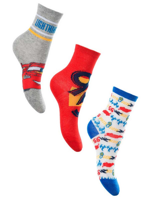 Disney Cars kids socks 23-34
