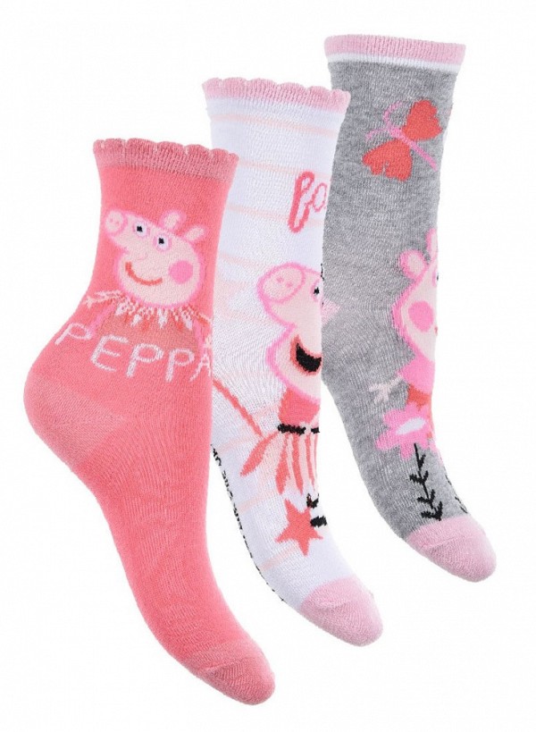 Peppa Pig childrens socks 23-34