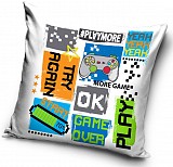 Gamer decorative pillow 40*40 cm
