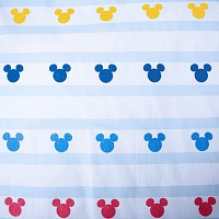 Disney Mickey  Colors childrens bedding set 100×135cm, 40×60 cm