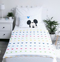 Disney Mickey  Colors childrens bedding set 100×135cm, 40×60 cm