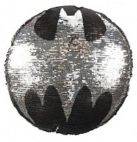 Batman reversible sequin shape pillow 30 cm
