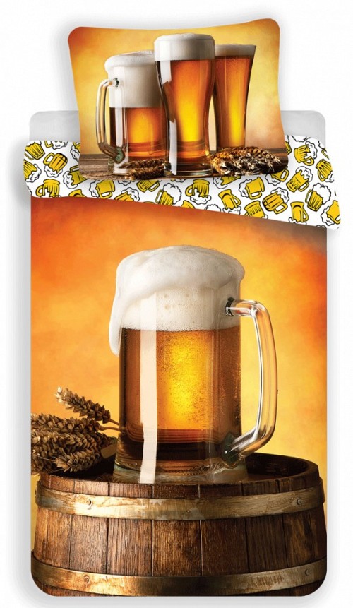 Beer bedding set 140×200cm, 70×90 cm