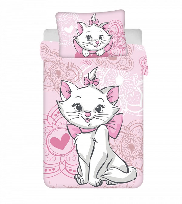 Disney Marie Aristocat  childrens duvet cover 100×135 cm, 40×60 cm