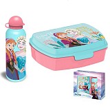 Disney Frozen Enchanted sandwich box + aluminum bottle set