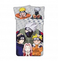 Naruto Grey bedding set 140×200cm, 70×90 cm