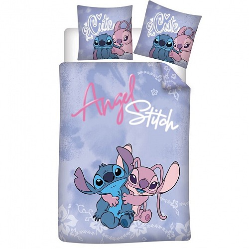 Disney Lilo and Stitch bedding set 140×200cm, 65×65 cm