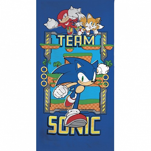 Sonic the Hedgehog Bath Towel, Beach Towel 70x140cm (Fast Dry)