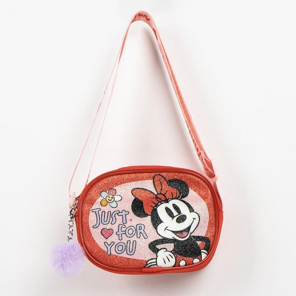Disney Minnie  For You glitter shoulder and crossbody bag