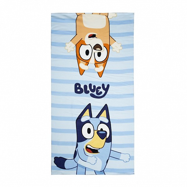 Bluey towel, gym bag, baseball cap set
