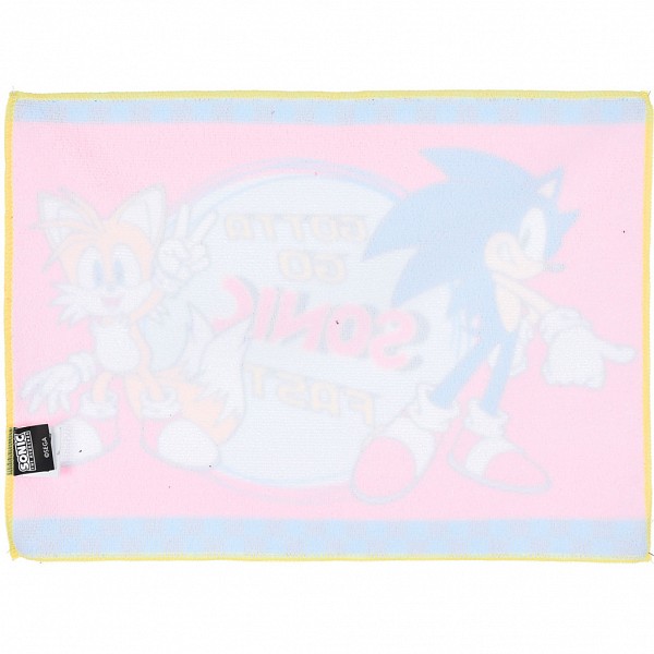 Sonic the Hedgehog Gotta Go hand towel, face towel, towel 40x30 cm