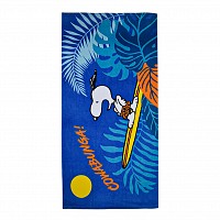Snoopy Cowabunga bath towel, beach towel 70x140cm