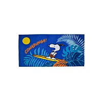 Snoopy Cowabunga bath towel, beach towel 70x140cm