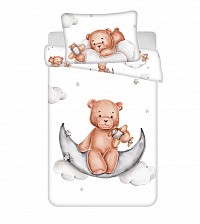 Bear Plane, Childrens Bedding Set 100×135cm, 40×60 cm