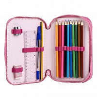 Gabbys Dollhouse Hey filled pencil case 2-story