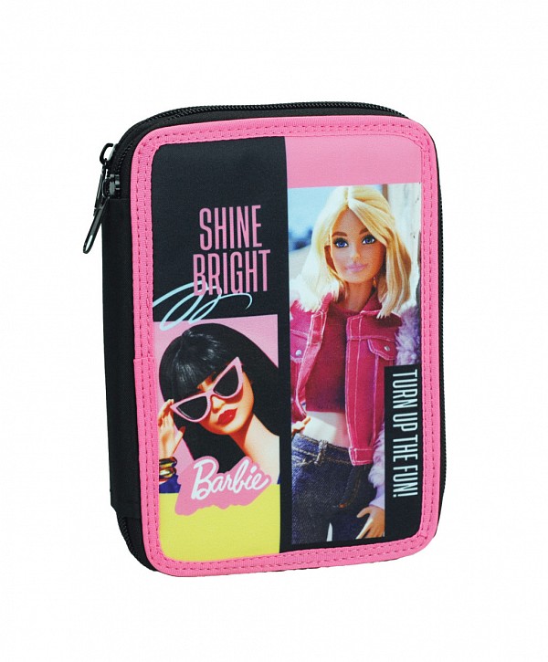 Barbie Shine Bright filled double-decker pencil case