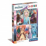 Disney Frozen Echoes 2x20 pieces puzzle Clementoni CMC24759