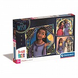 Disney Wish Mystic 3x48 pcs puzzle Clementoni  CMC25310