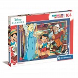 Disney Classics Pinocchio 104 piece Clementoni puzzle CMC25749