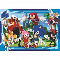 Sonic the Hedgehog Crew 300-piece puzzle Clementoni