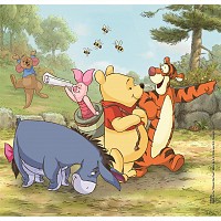 Disney Winnie the Pooh 3x48 pcs puzzle Clementoni  CMC25063