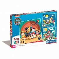 Paw Patrol Beach 3x48 Pieces Puzzle Clementoni CMC25291