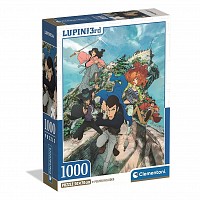 Anime Lupin III 1000-piece Compact puzzle Clementoni CMC37068