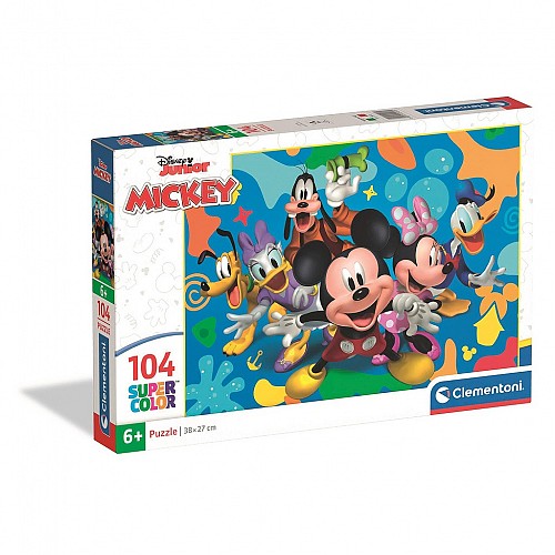 Disney Mickey Colorsplash 104-piece Clementoni puzzle CMC25053