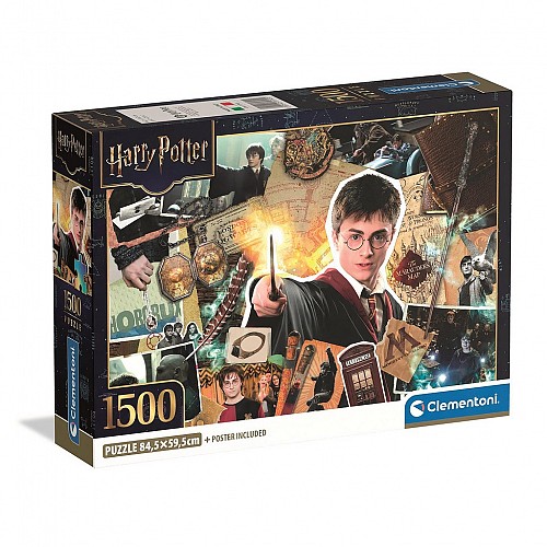 Harry Potter Scrapbook 1500-piece Compact puzzle Clementoni  CMC31745
