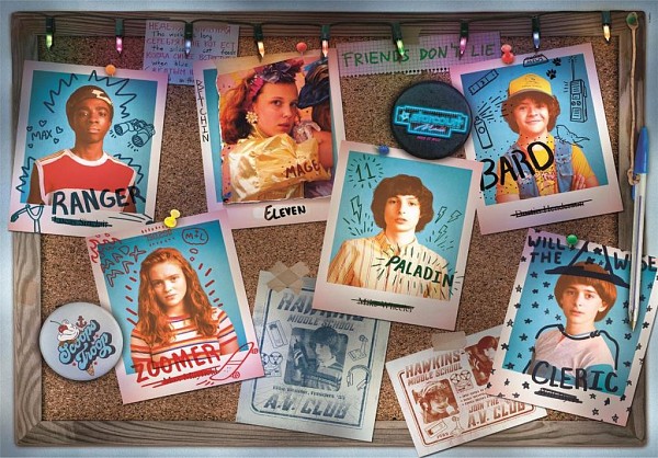 Stranger Things 1000 piece Clementoni puzzle Compact