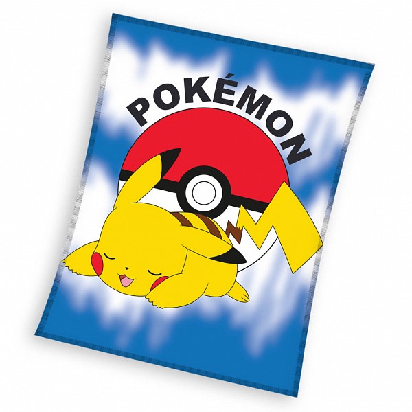 Pokémon Chuchu Nap fleece blanket 130x160cm