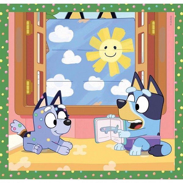 Bluey Together 3x48 db-os puzzle Clementoni CMC25308