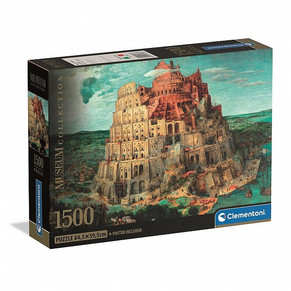 Art Babel Tower 1500-piece Compact puzzle Clementoni CMC31738