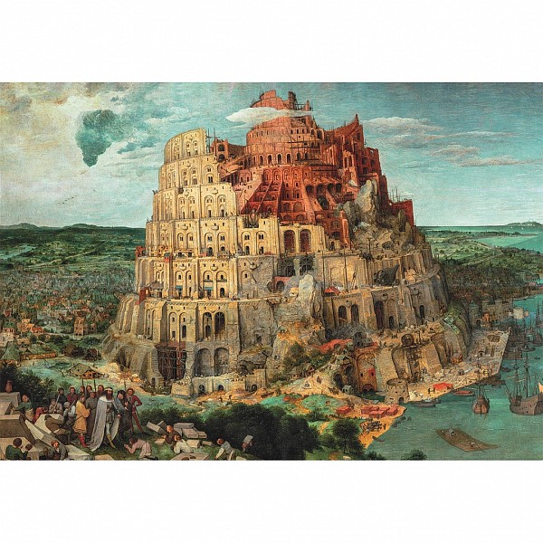 Art Babel Tower 1500-piece Compact puzzle Clementoni CMC31738