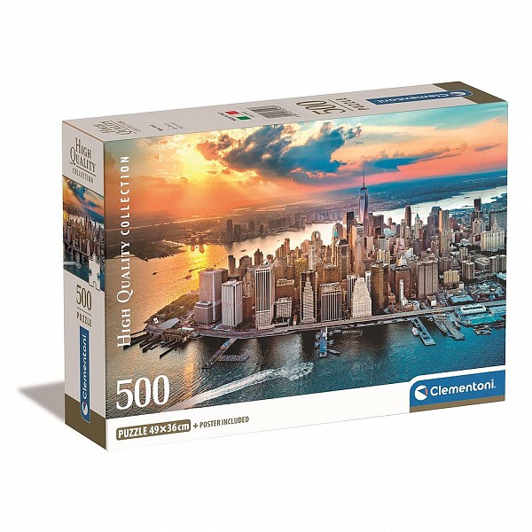 New York Sunset 500 db-os puzzle Clementoni  CMC35543
