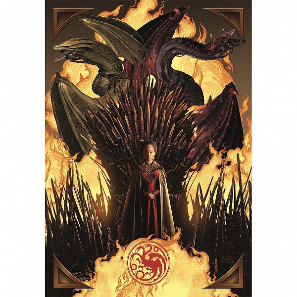 House of the Dragon Throne Clementoni 1000-piece Puzzle CMC39904