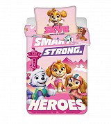 Paw Patrol Smart Strong children's bedding cover 100×135cm, 40×60 cm