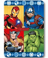 Avengers Hero Force fleece blanket 100x140cm