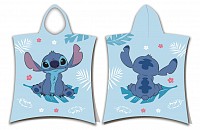 Disney Lilo and Stitch Blue beach towel poncho 50x115 cm