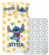 Disney Lilo and Stitch Dots childrens bedding set 100×135 cm, 40×60 cm