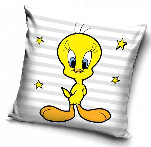The Looney Tunes Tweety 40x40 cm Velour pillowcase