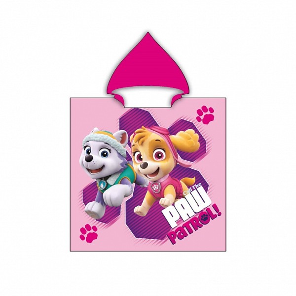 Paw Patrol Beach Towel Poncho 55x110 cm (Fast Dry)