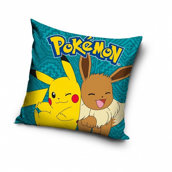 Pokémon Eevee velvet decorative pillow cover 40x40 cm