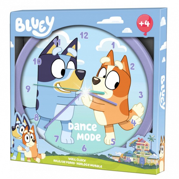 Bluey Dance Mode wall clock 25 cm  EWA00015BY