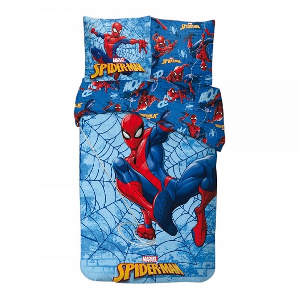 Spiderman Urban Hero bedding set 140×200cm, 65x65 cm