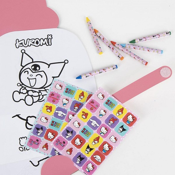 Hello Kitty Friends coloring, activity set